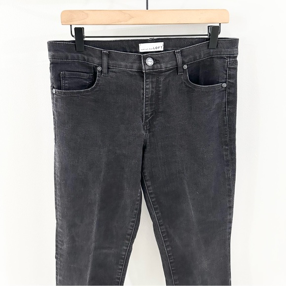 Loft Modern Skinny Jeans Black Size 8/29 - Picture 3 of 6